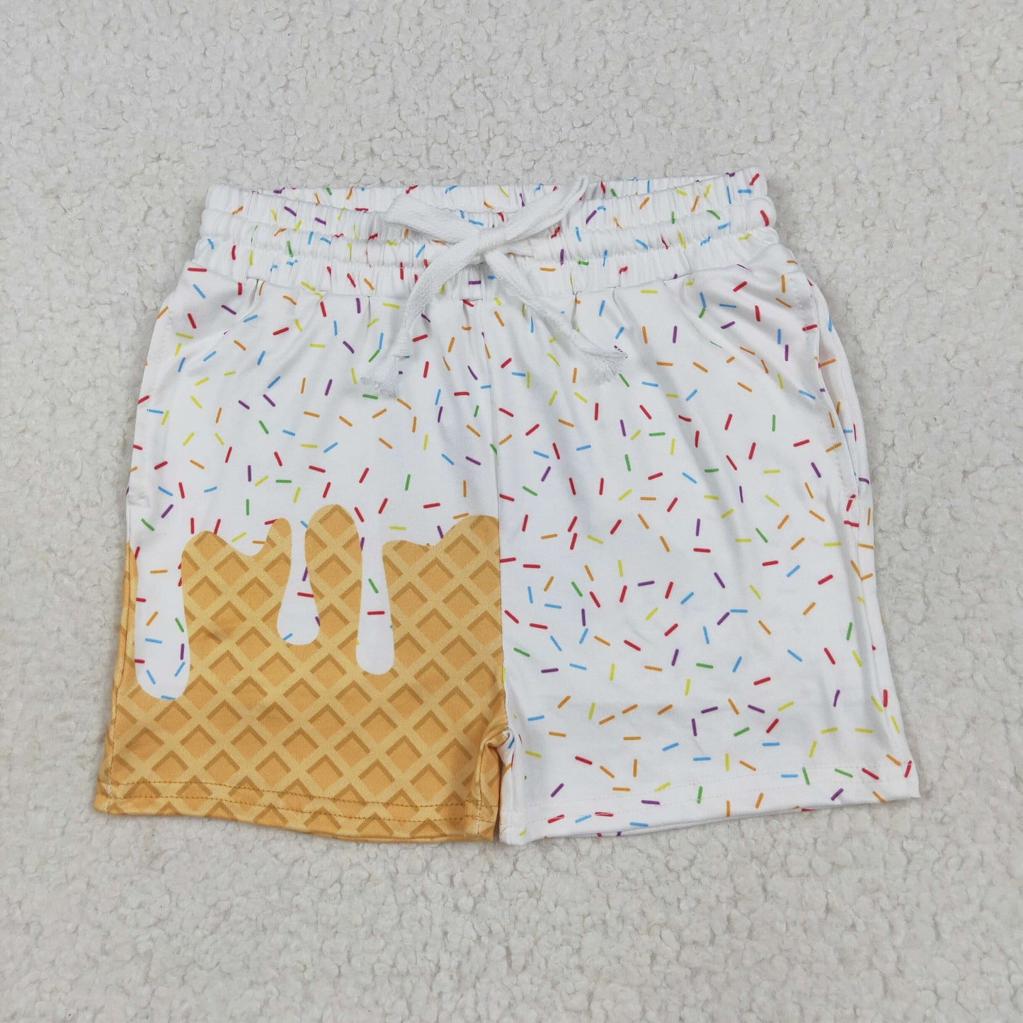 Sibling Baby Boys Drips Sprinkles Team Shorts Bottoms