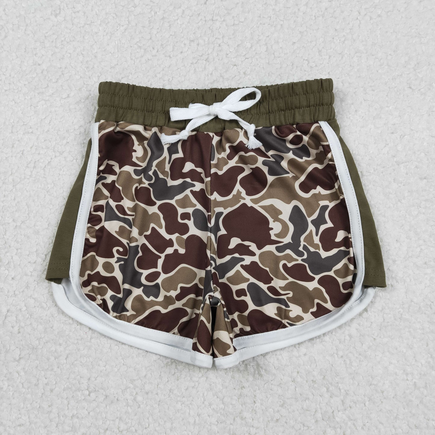 Sibling Baby Girls Southern Hunting Camo Shorts Bottoms