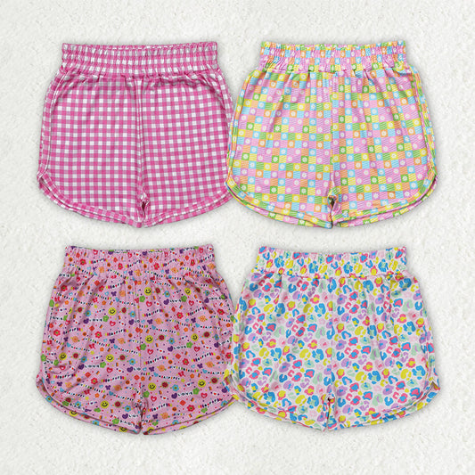 Sibling 4 Colors Baby Girls Summer Sport Shorts Bottoms