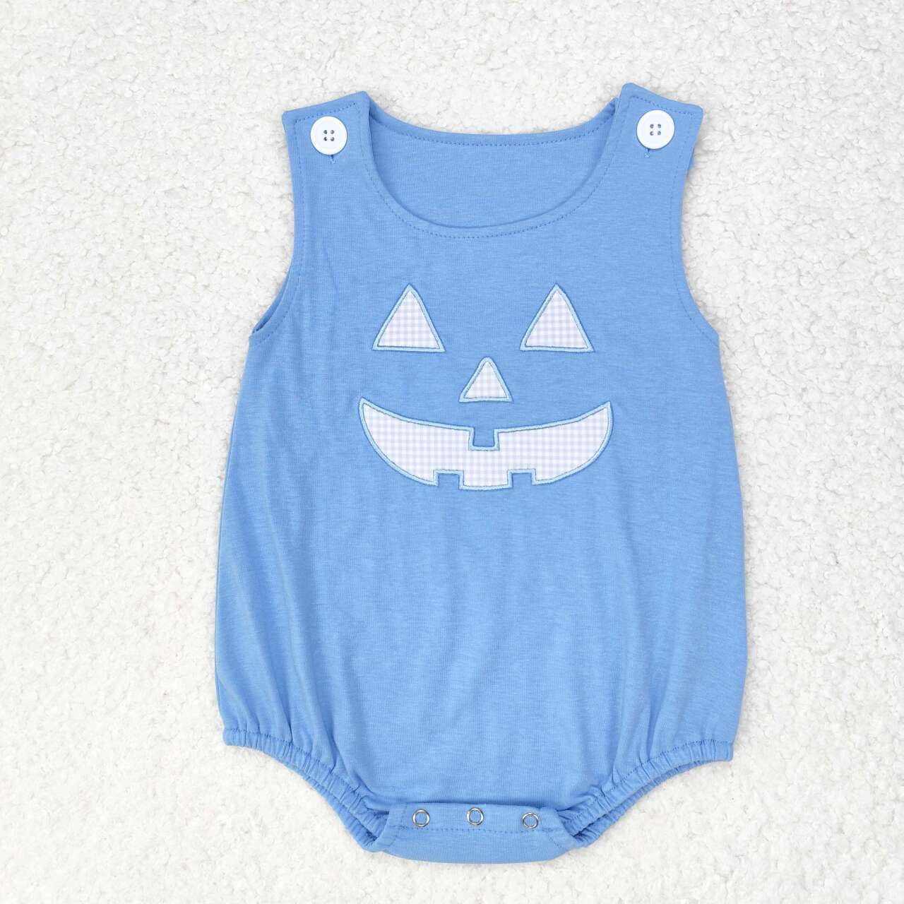 SR1926   baby clothes embroidery ghost boy halloween bubble