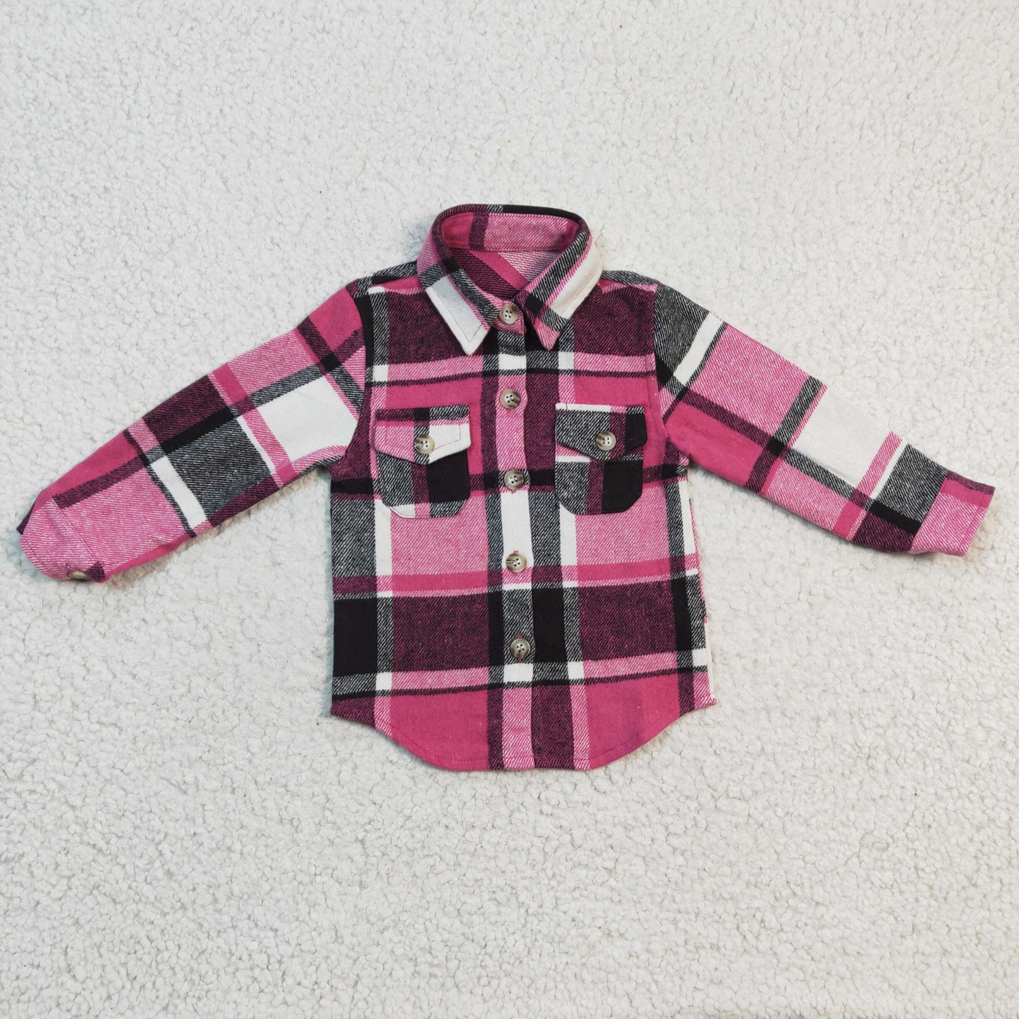 Pink Flannel T-shirt