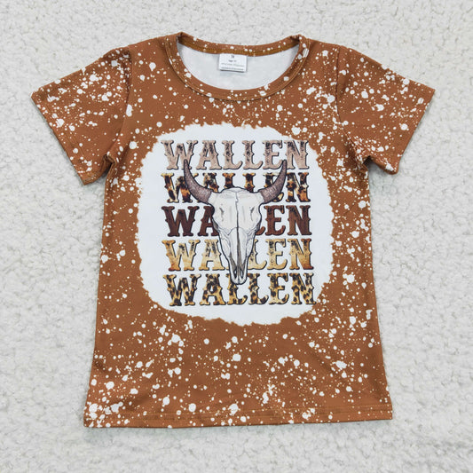 Brown  wallen T-shirt