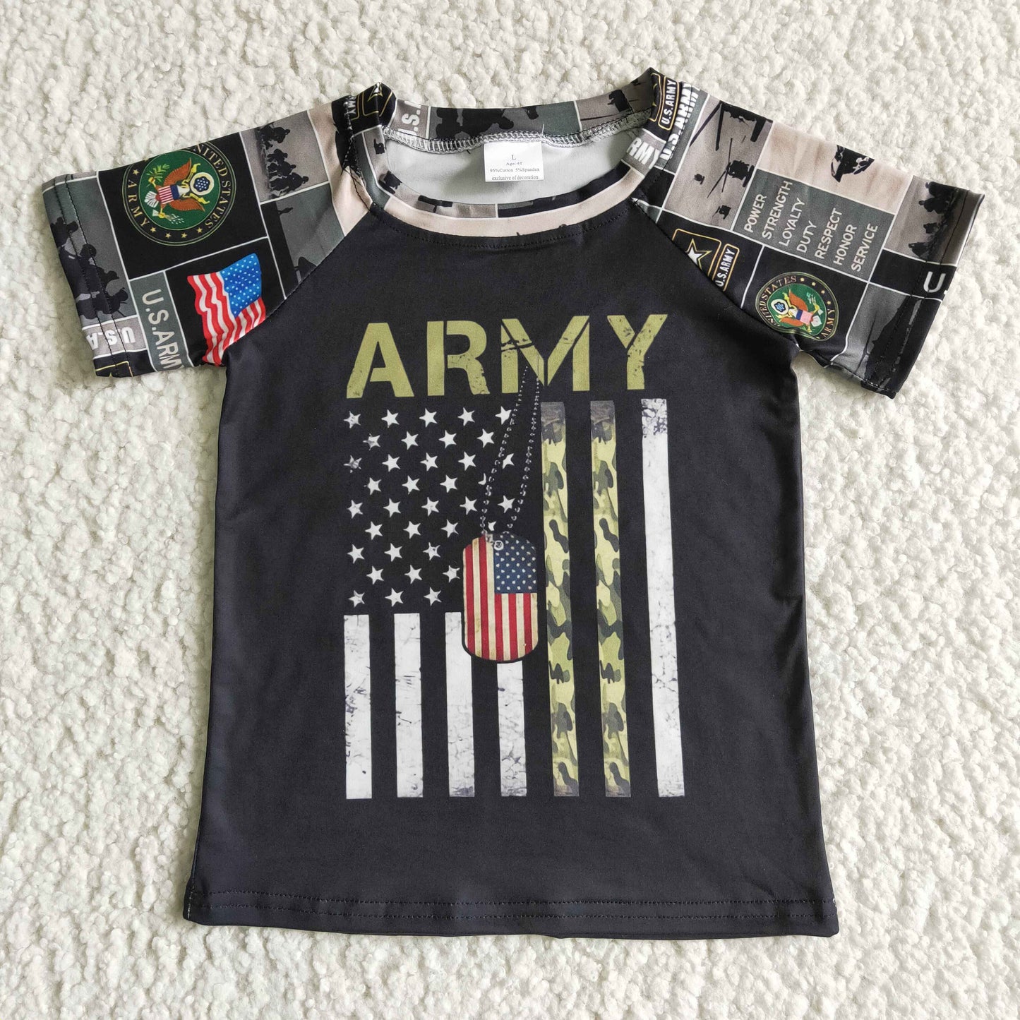 Army short sleeve T-shirt