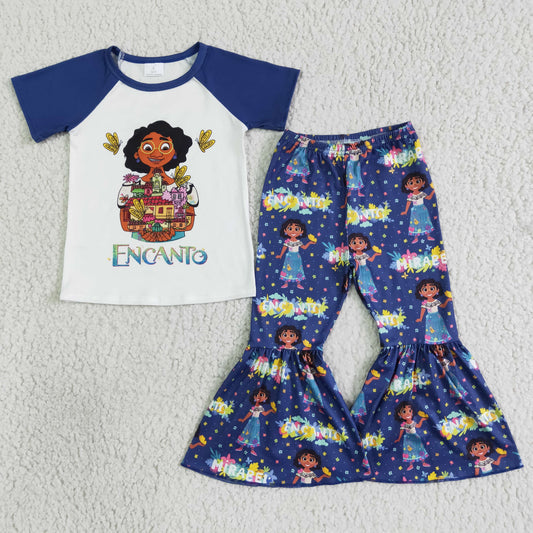 girls Encanto T-shirt bell bottoms outfits GSPO0015