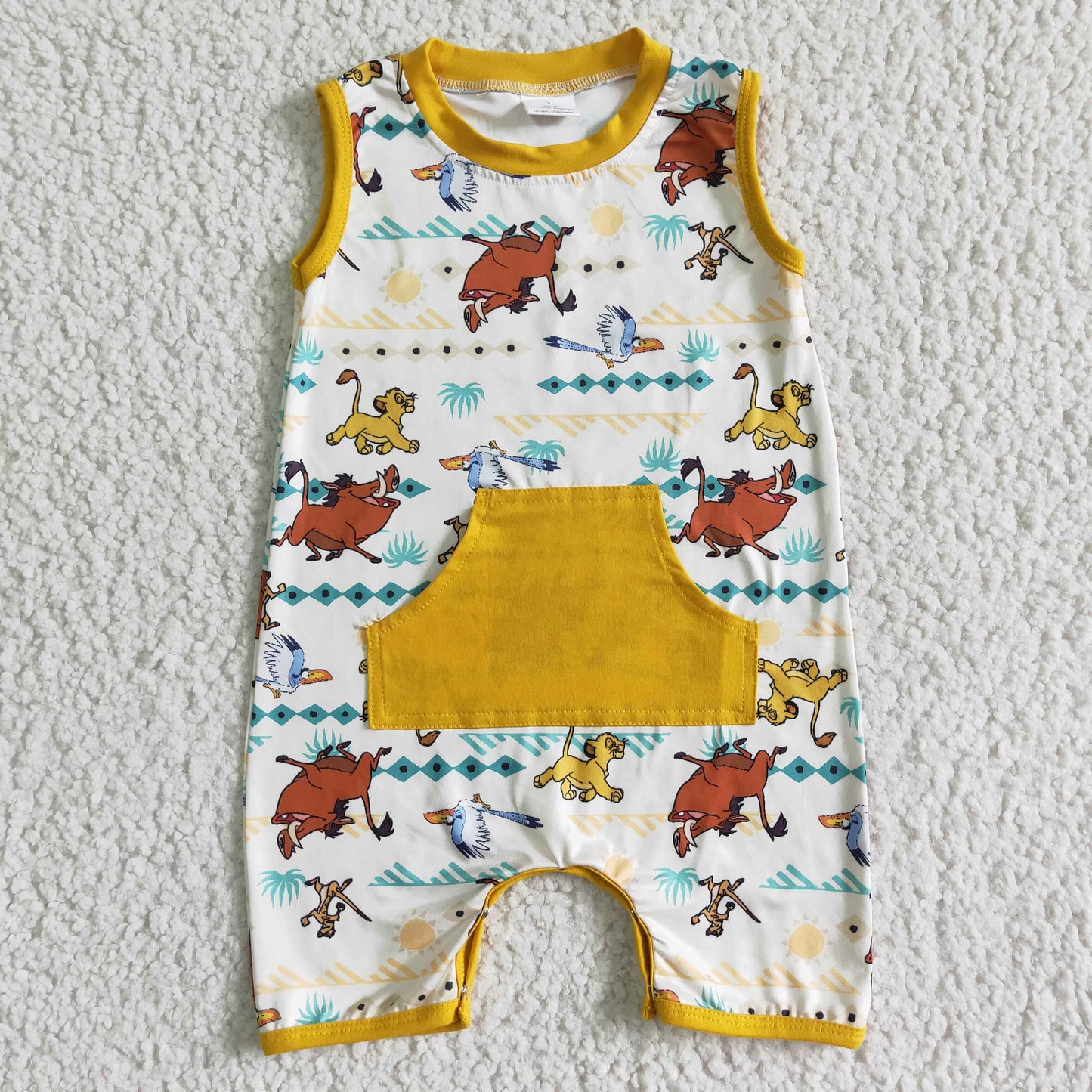 summer Lion romper