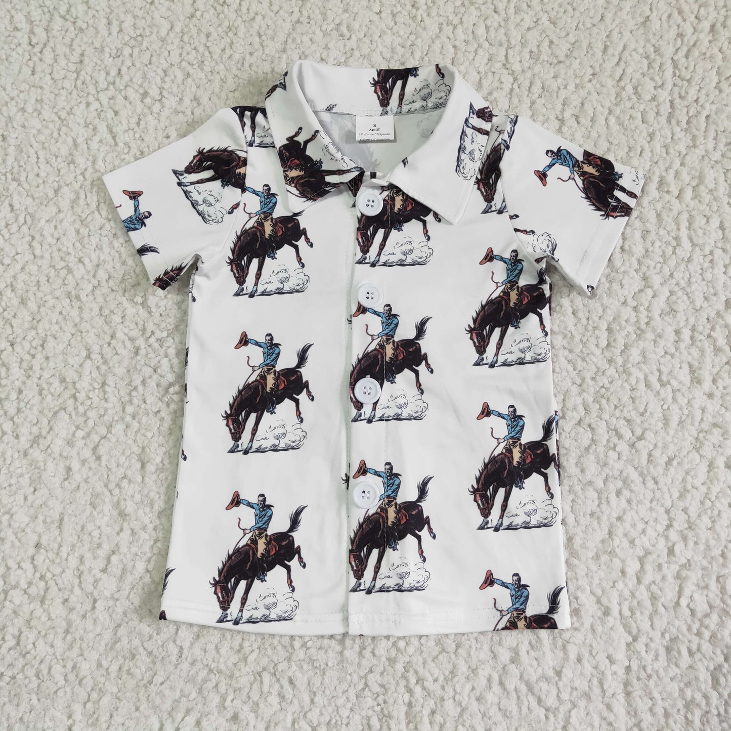 Horse boy cool T-shirt