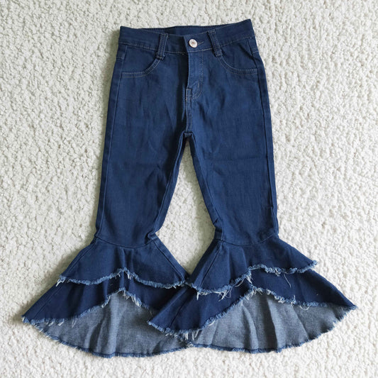 Blue Denim Flare Jeans