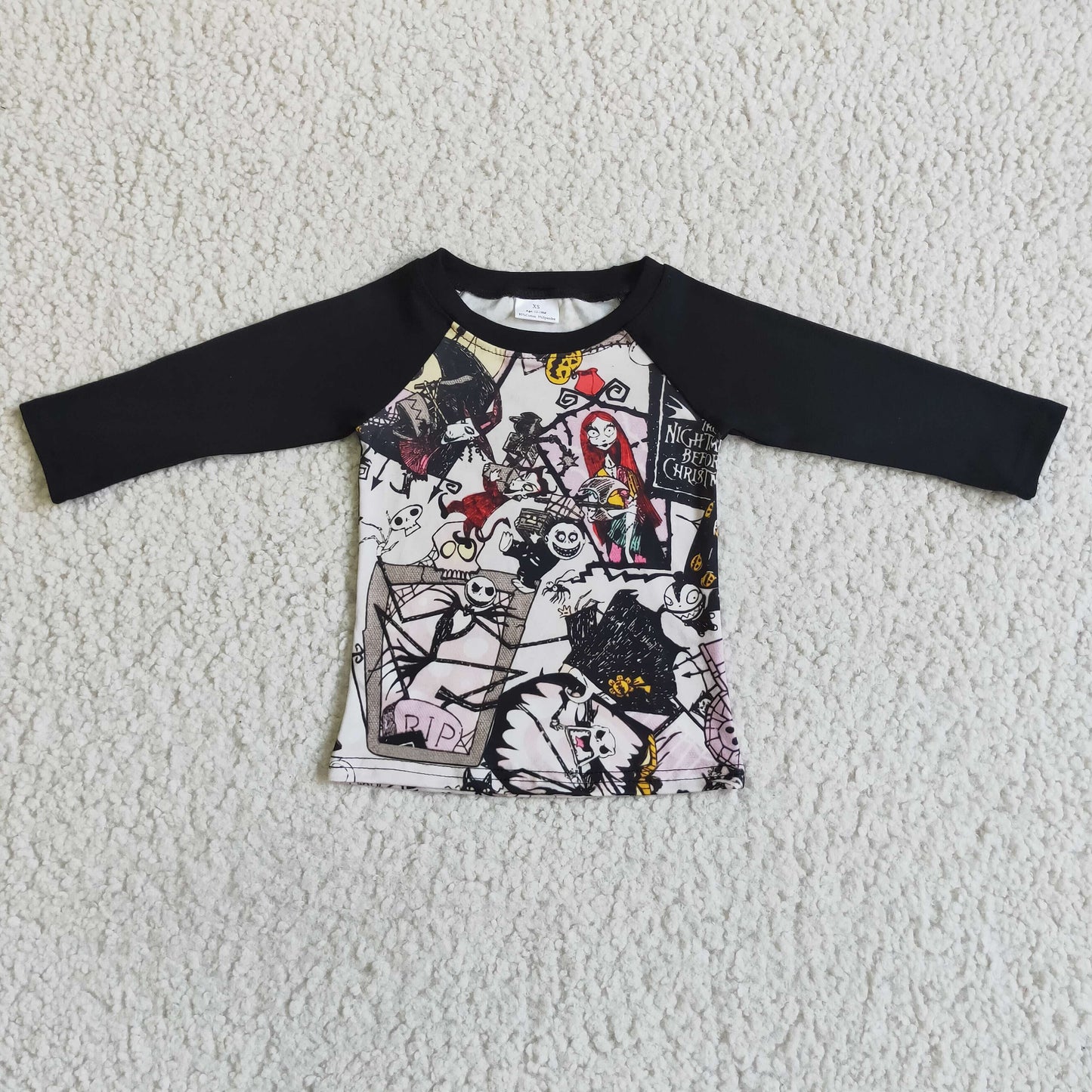 Halloween Cartoon long sleeve top