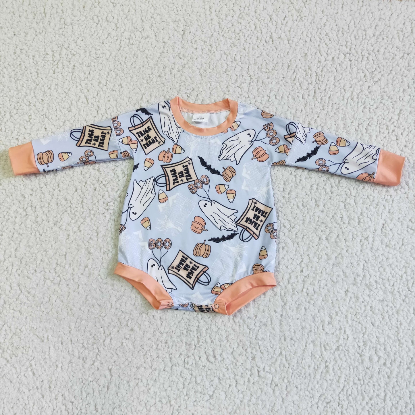 baby Halloween long sleeve romper LR0027