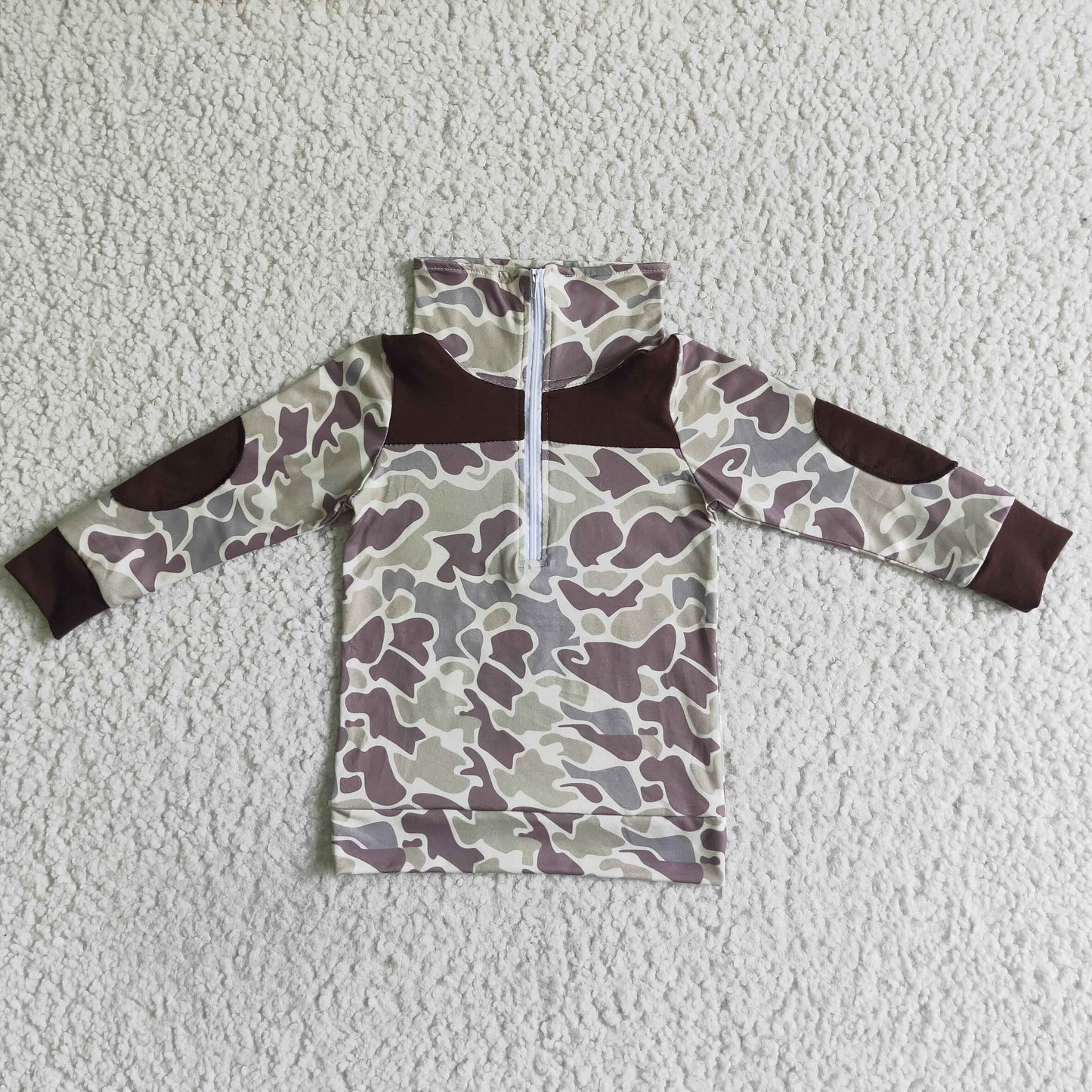 Camo Long sleeve Pullover