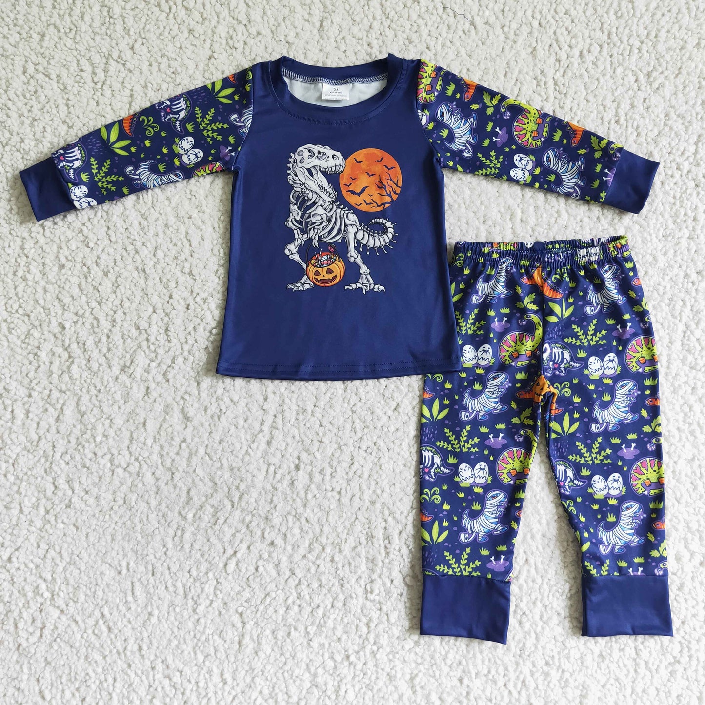 Boys Halloween cartoon pajamas sets BLP0025