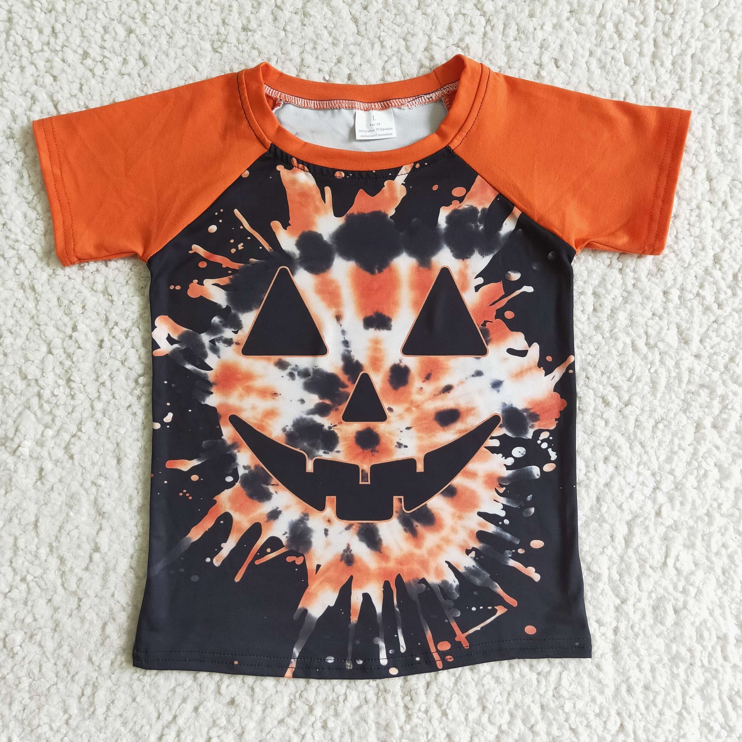 boys grimace pumpkin short sleeve T-shirt BT0043