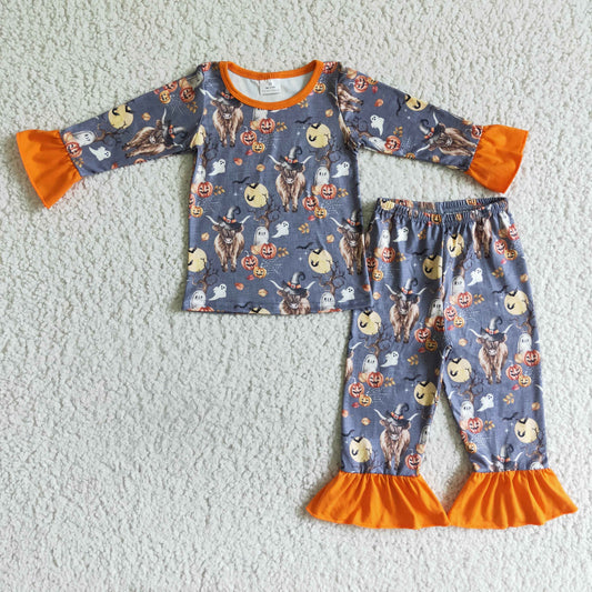 Halloween Girl Pajamas sets GLP0111