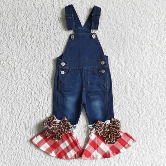 suspender Denim pants jeans