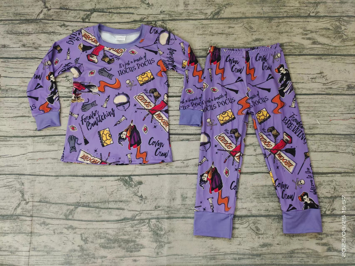 boys Halloween Cartoon pajamas sets BLP0035