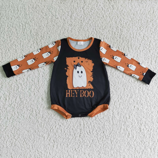 Halloween kids Long Sleeve romper