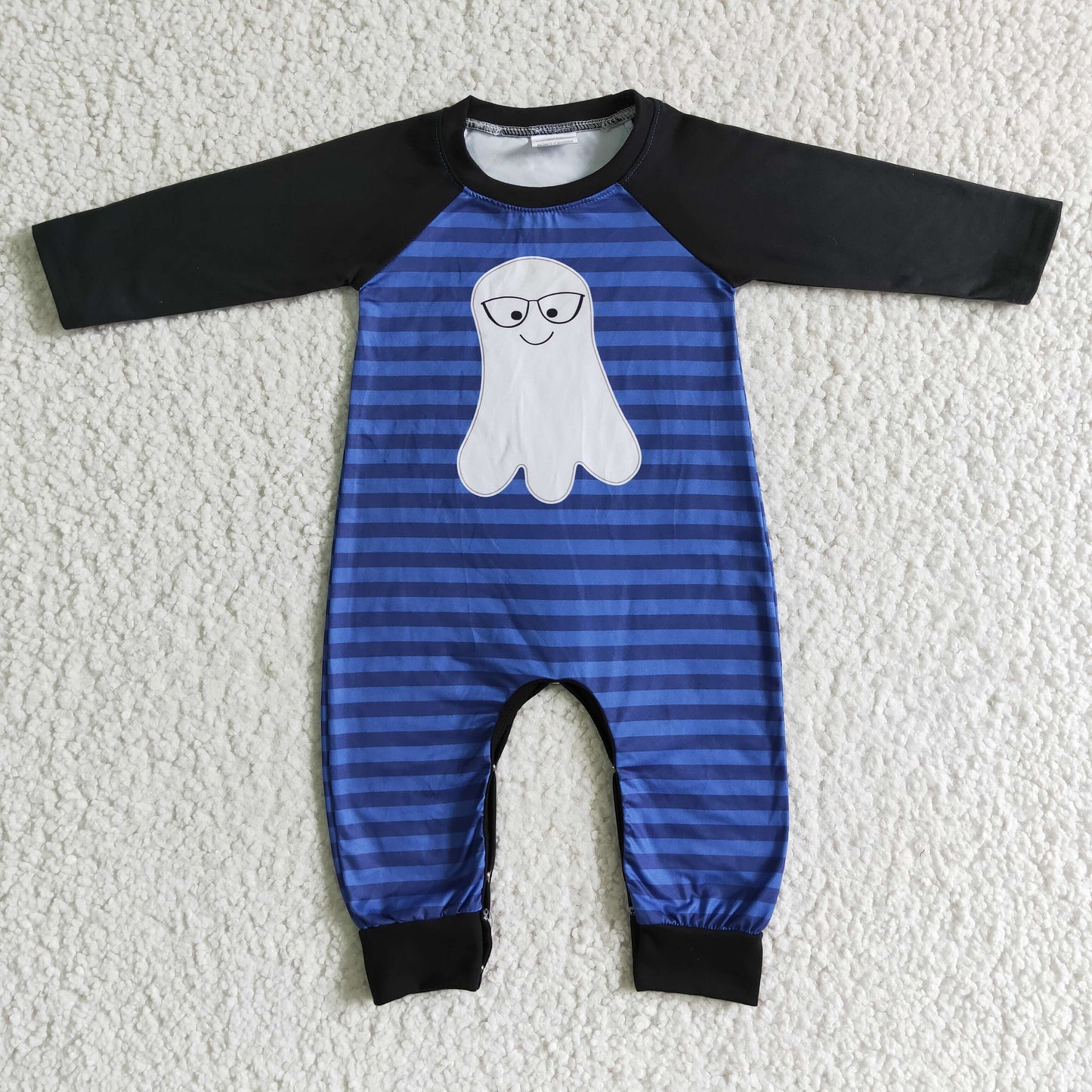 boys Halloween Ghost Long sleeve romper LR0066