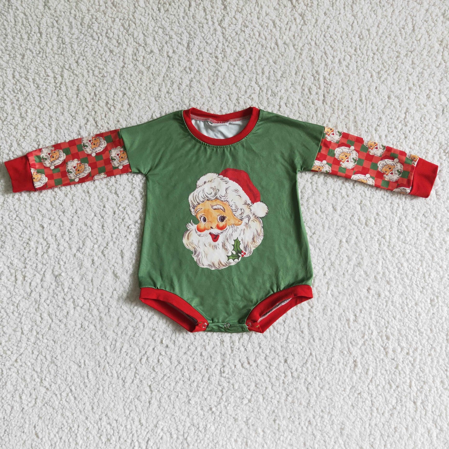 Santa Clause Printed baby romper LR0137