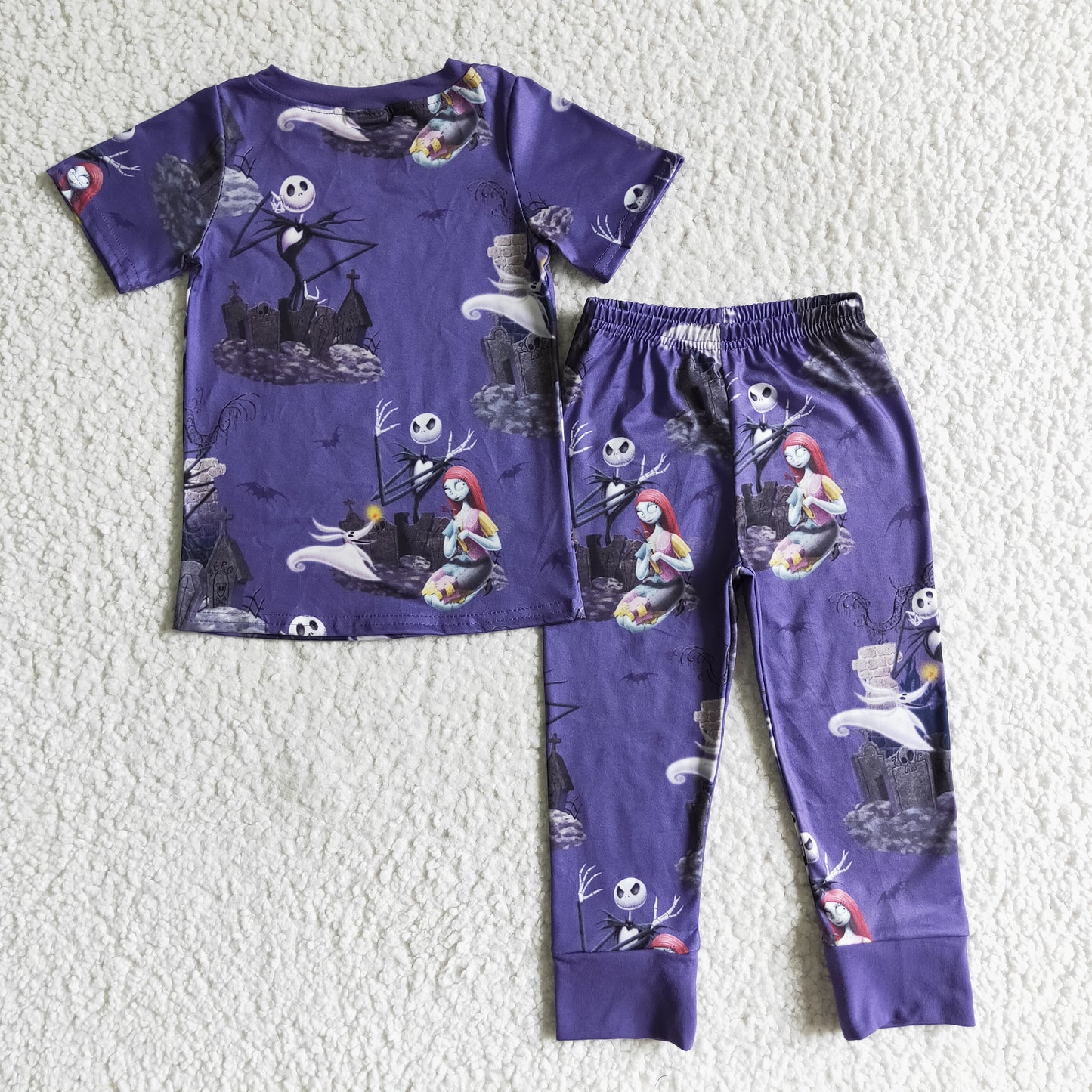 boys Halloween pajamas sets BSPO0026