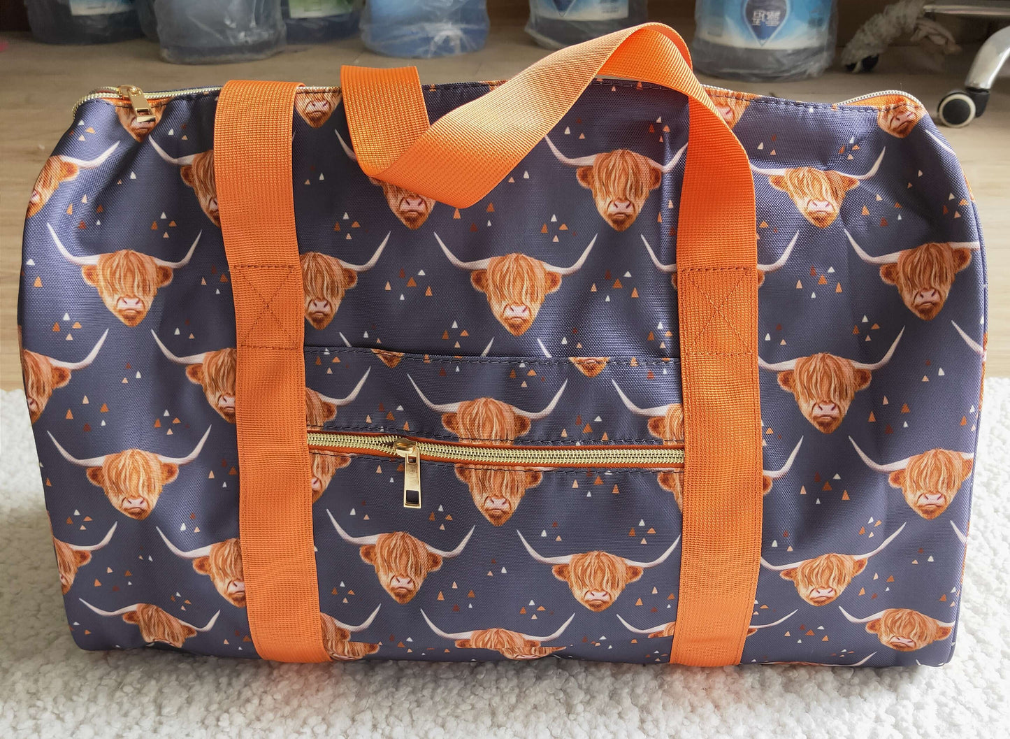 Highland cow Bag