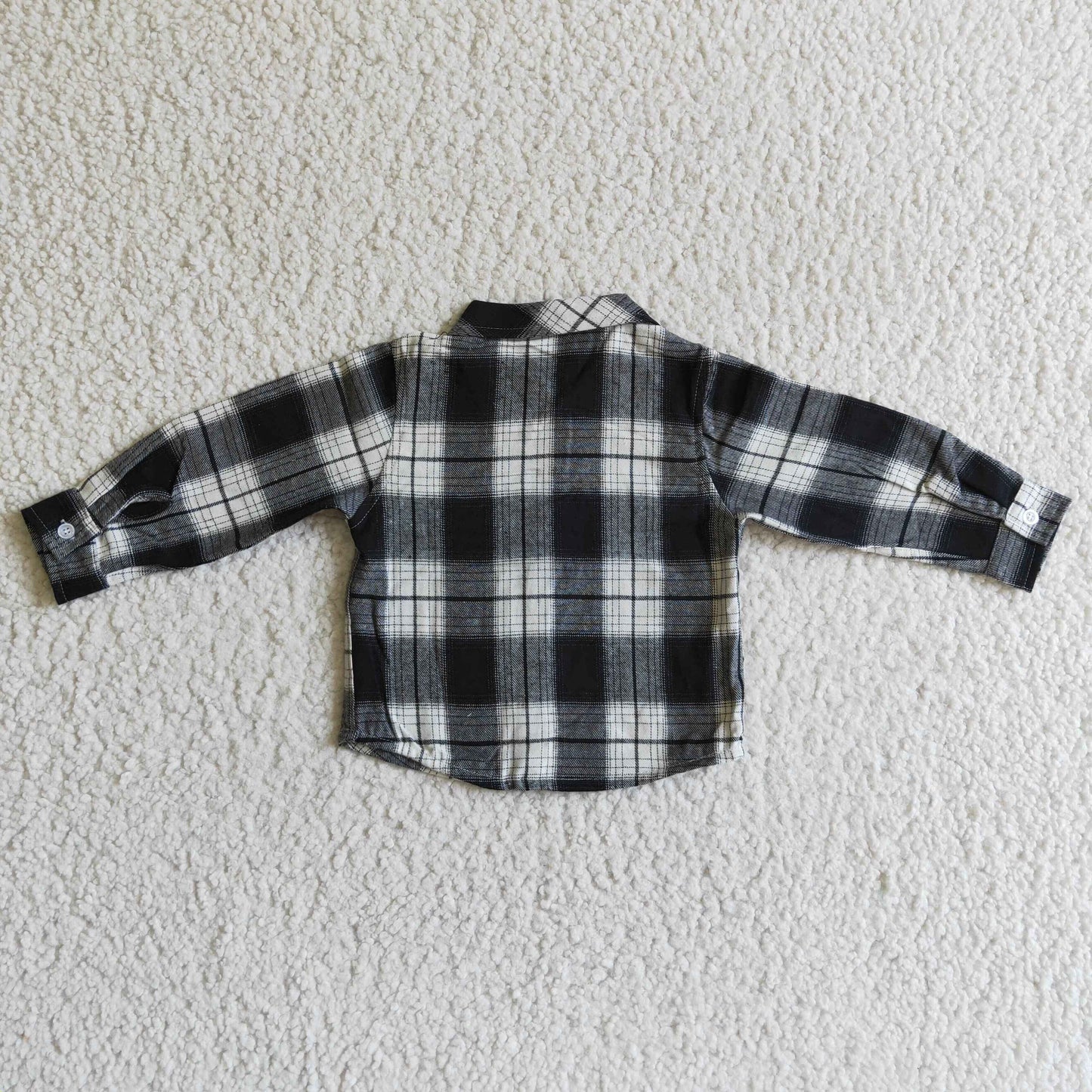 Black Plaid T-shirt