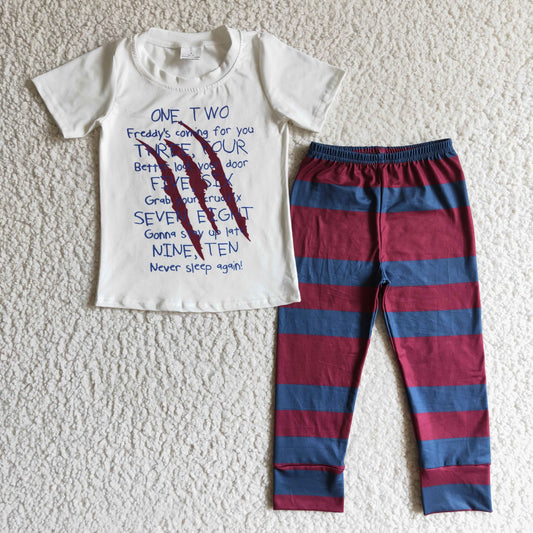 short sleeve T-shirt pants set