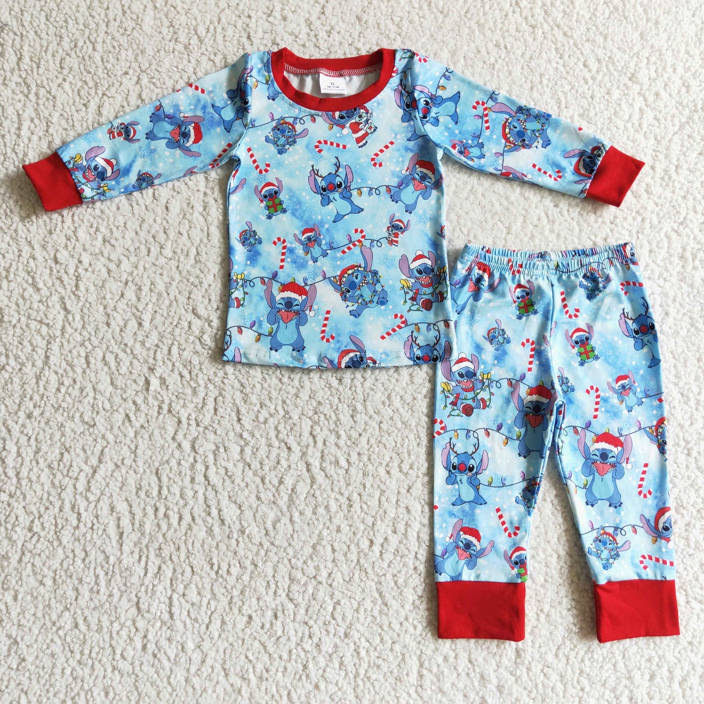 Christmas cartoon Boy pajamas set