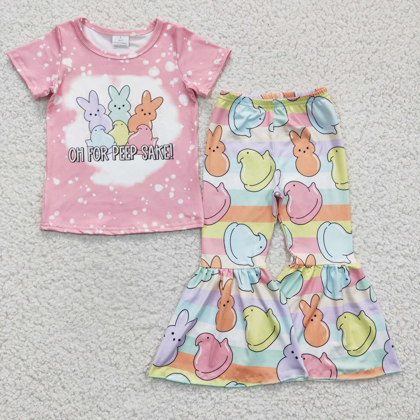 Easter T-shirt bell bottoms set