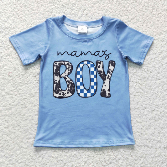 Mama's boy short sleeve T-shirt