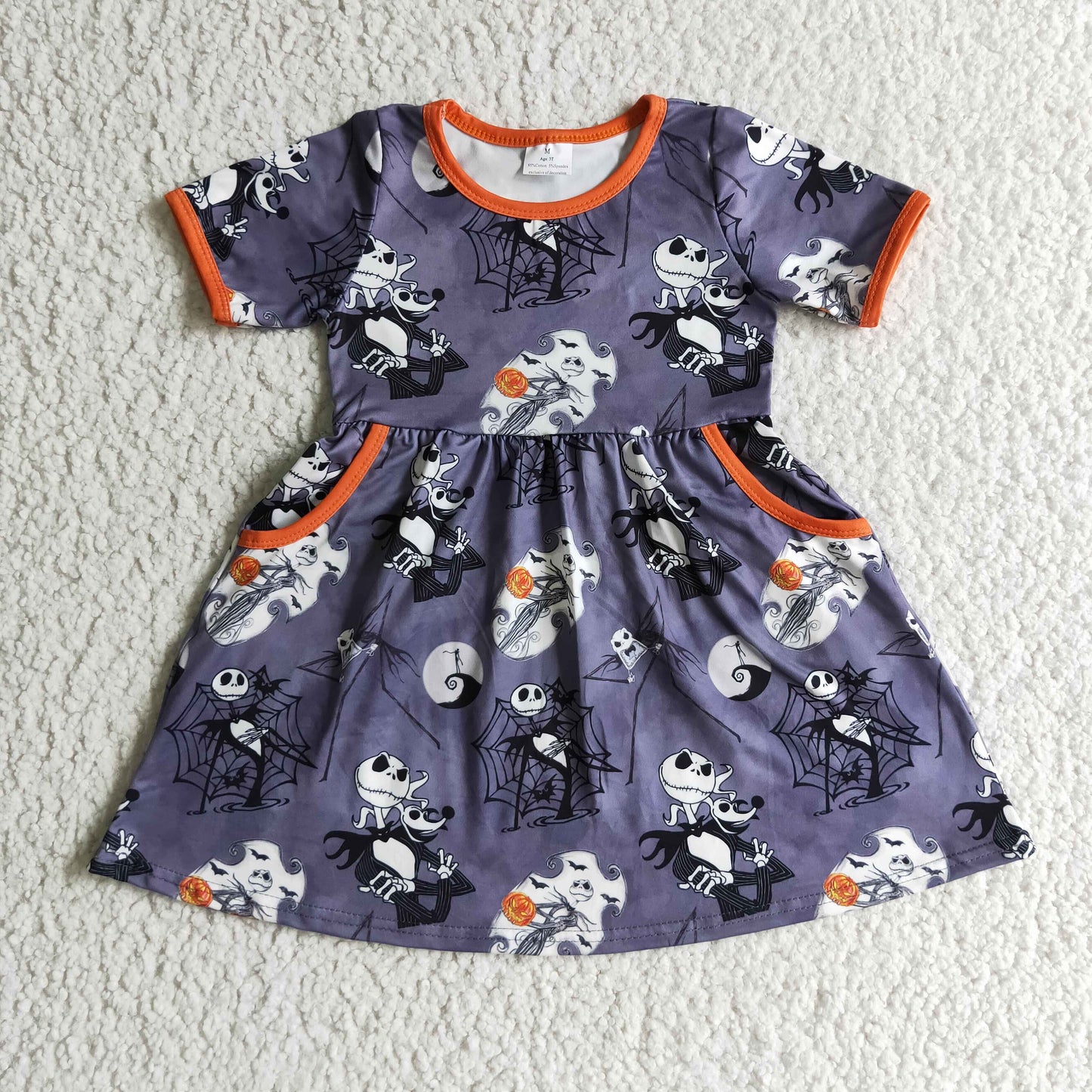 Halloween short sleeve Dress GSD0149