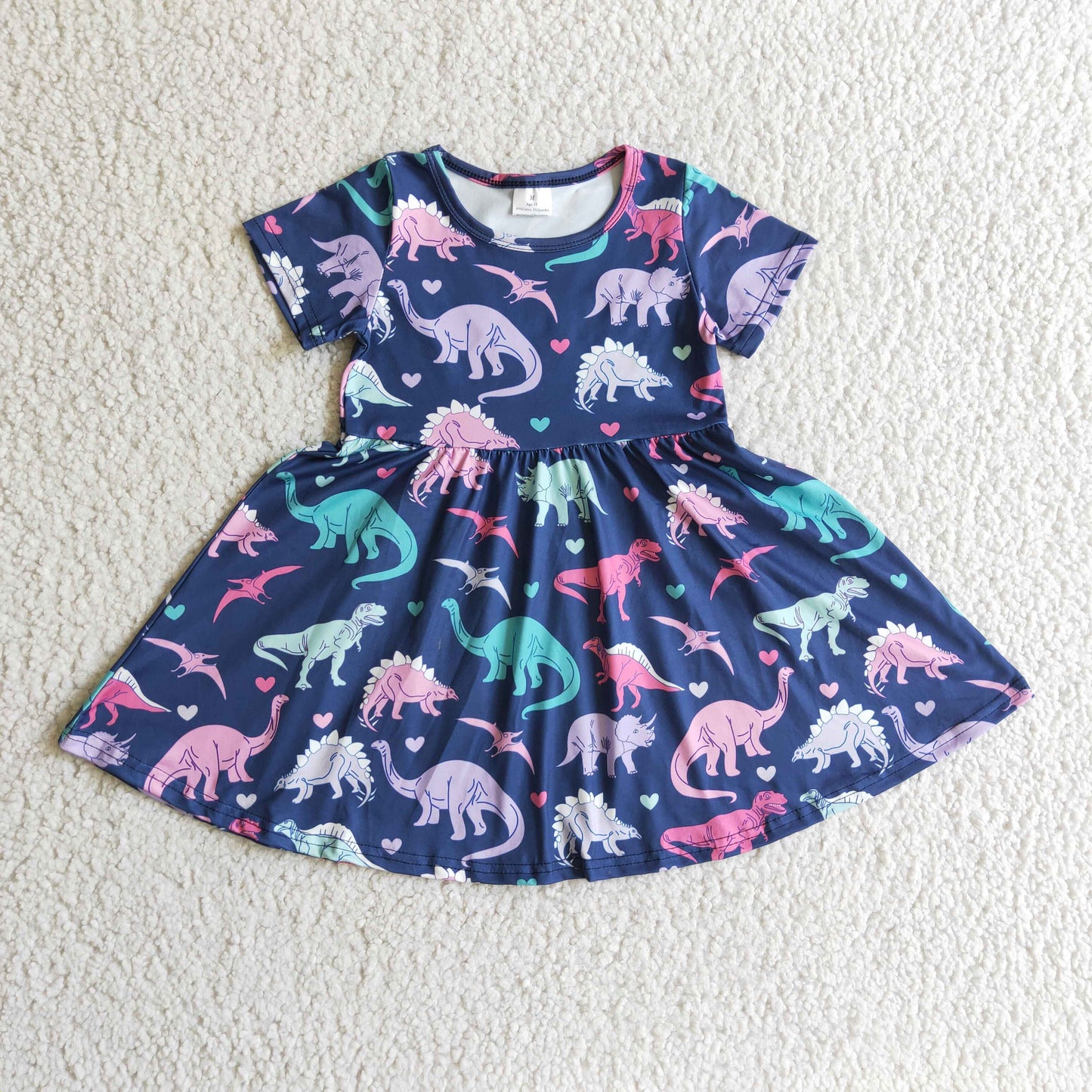 Dinosaur short sleeve Dress