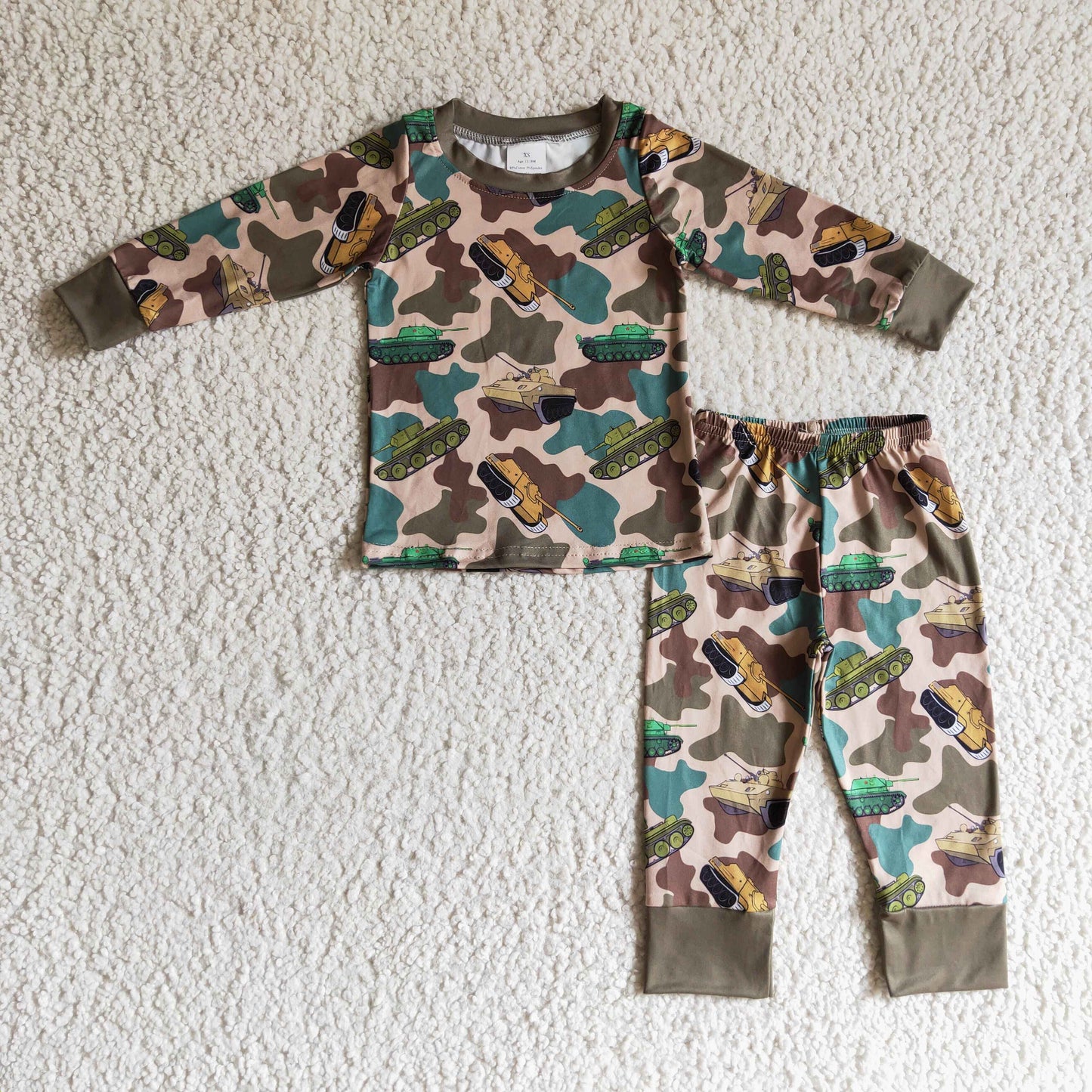 Camo Long pants set