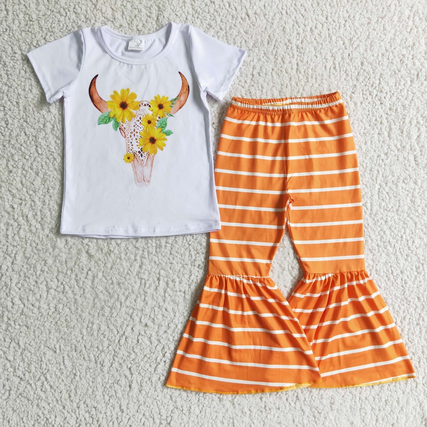 Sunflower short sleeve Set