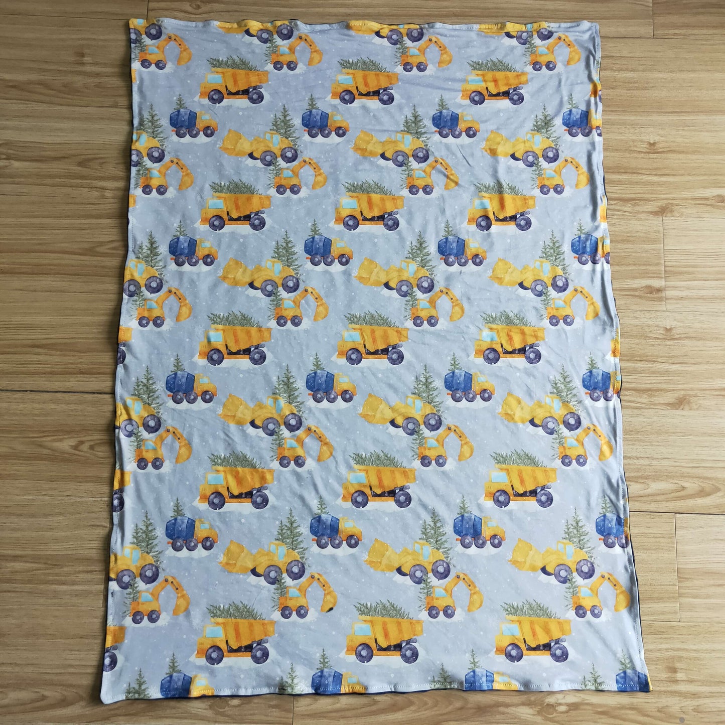 Yellow car child blanket