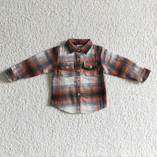 red plaid Flannel T-shirt