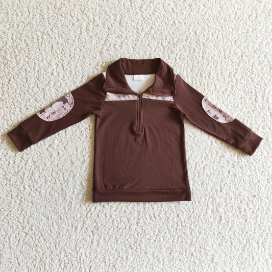 Western boy  pullover