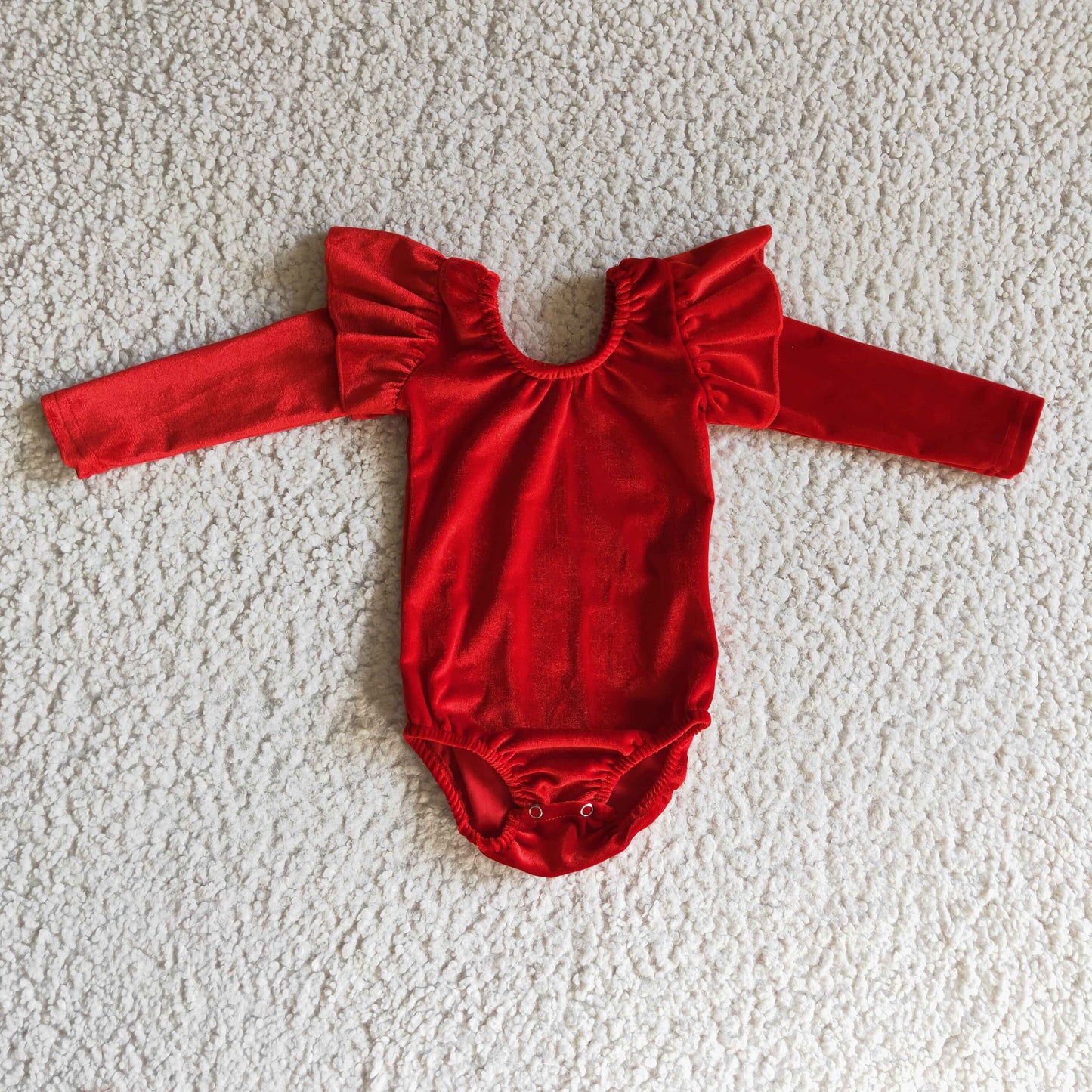 Christmas red romper