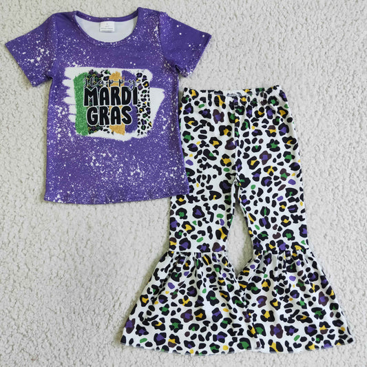 Mardi gras girl set