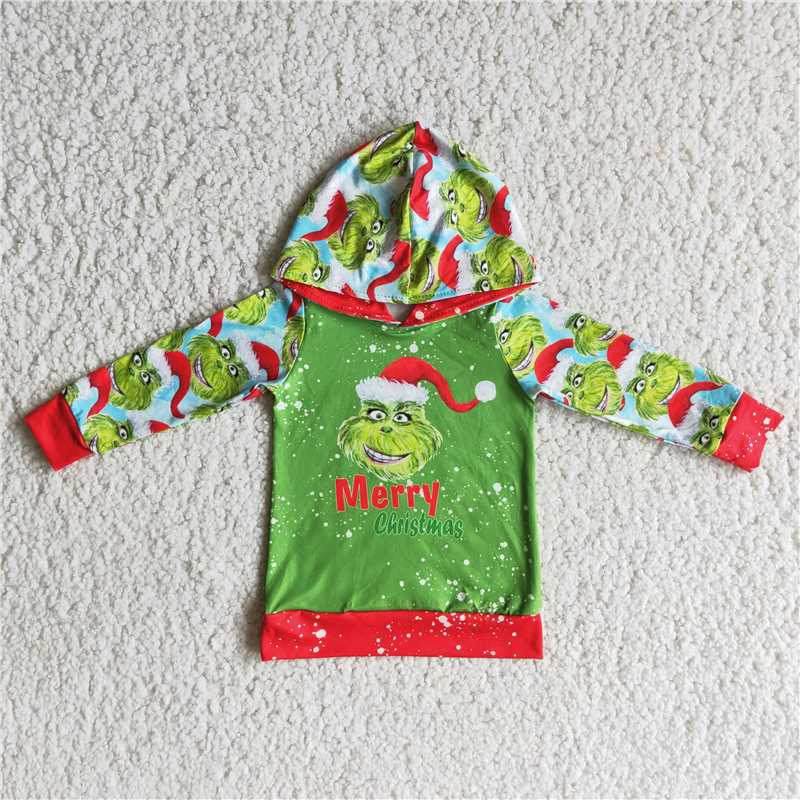 6 A19-19 baby boy christmas hoodies tops-promotion 2023.11.6