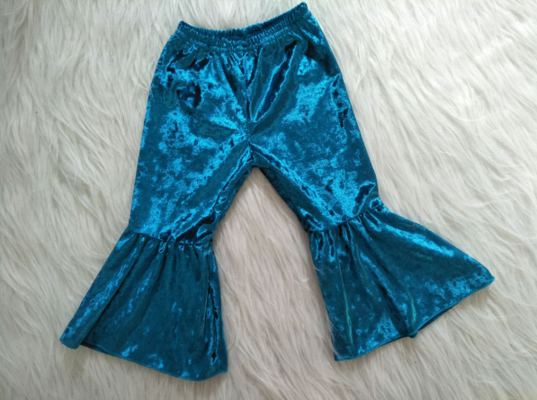 Blue Velvet Pants