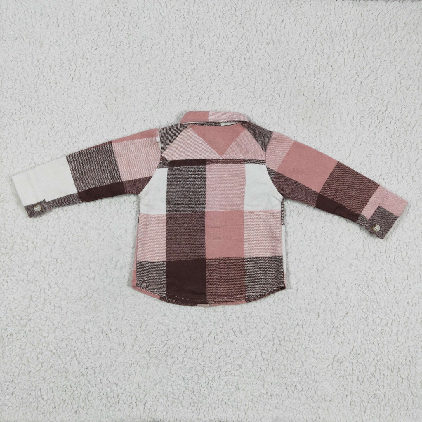 Pink plaid Flannel T-shirt