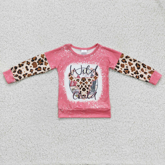 Pink wild Heifer Top