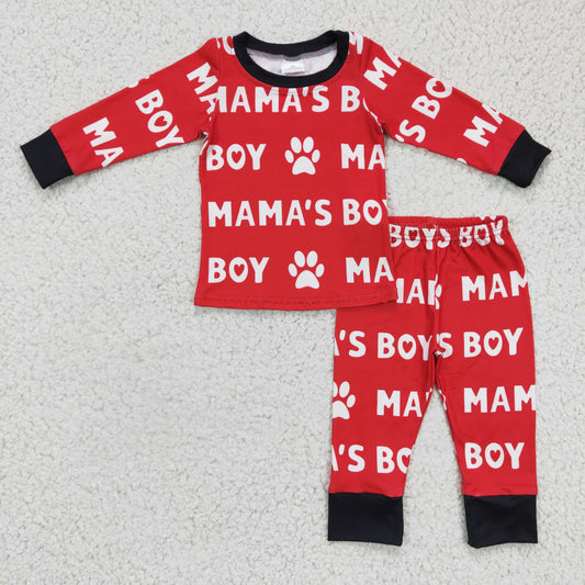 mama's boy pajamas outfit