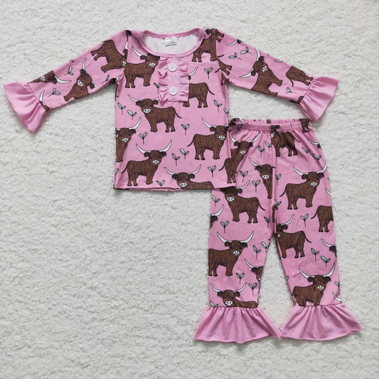 Heifer girl pajamas outfit