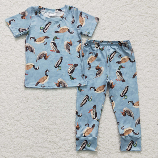 Wild duck boy pajamas set