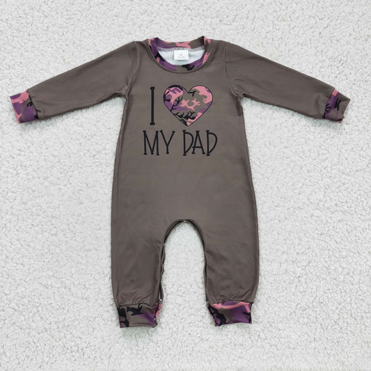 I love my dad baby jumpsuit LR0236