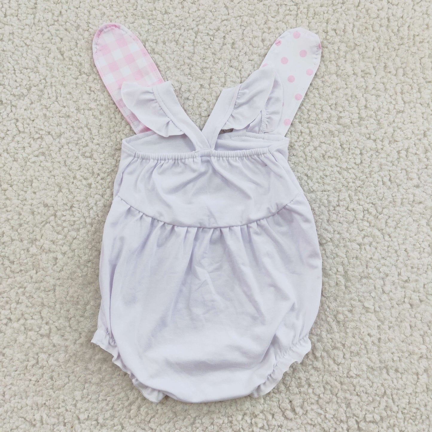 Easter embroidered romper