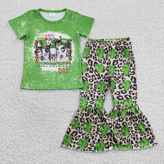 Happy St. patrick T-shirt  Long pants set