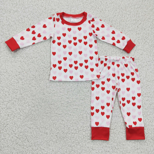 Valentine's day pajamas set