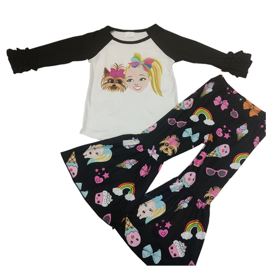 6 A28-28 Girl and Dog Black Set-promotion 2023.10.30